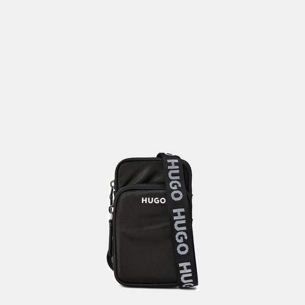 フューゴ レディース バッグ Hugo Womens Crossbody Ziphone Bag Black ブラック