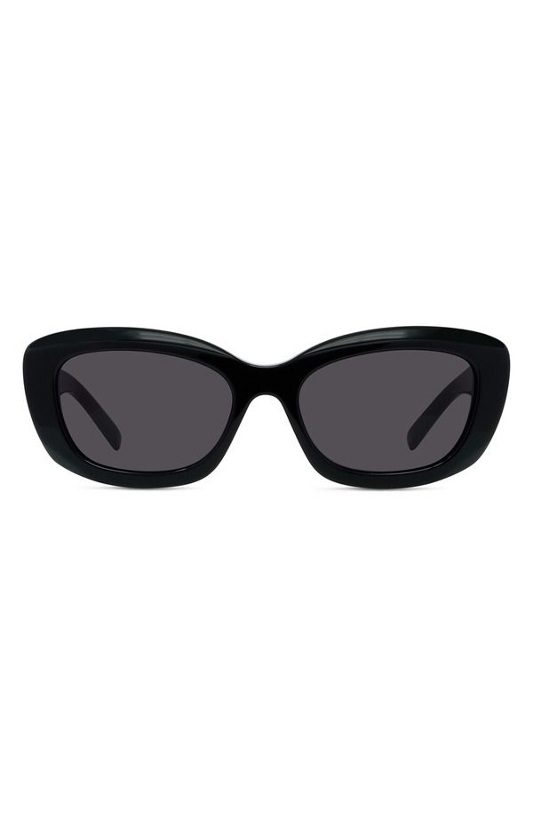 ジバンシー レディース アクセサリー サングラス・アイウェア Givenchy GV Day 54mm Geometric SunglassesHINY BLACK SMOKE ブラック