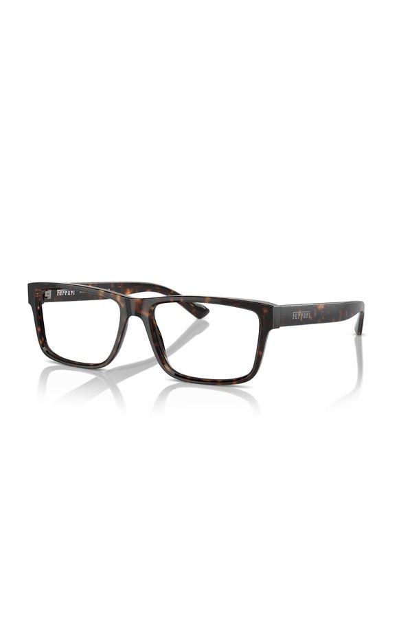 フェラーリ メンズ アクセサリー サングラス・アイウェア Ferrari 55mm Rectangle optical glasses Tortoise