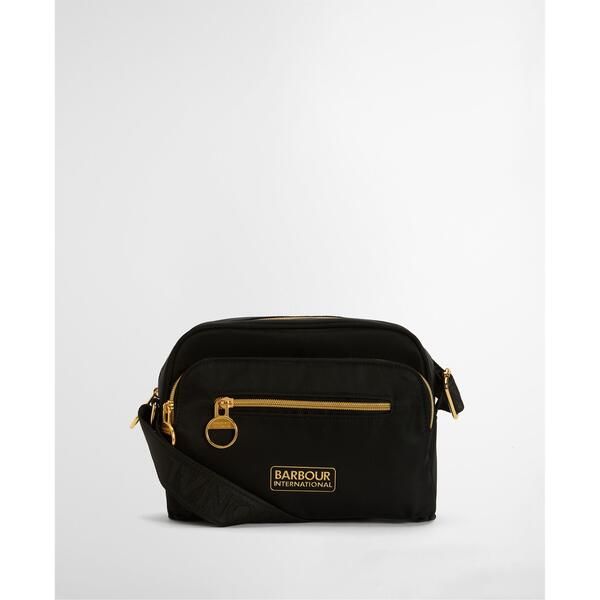 バブアー レディース バッグ Barbour International Womens Qualify Crossbody Bag Black ブラック 14,235円