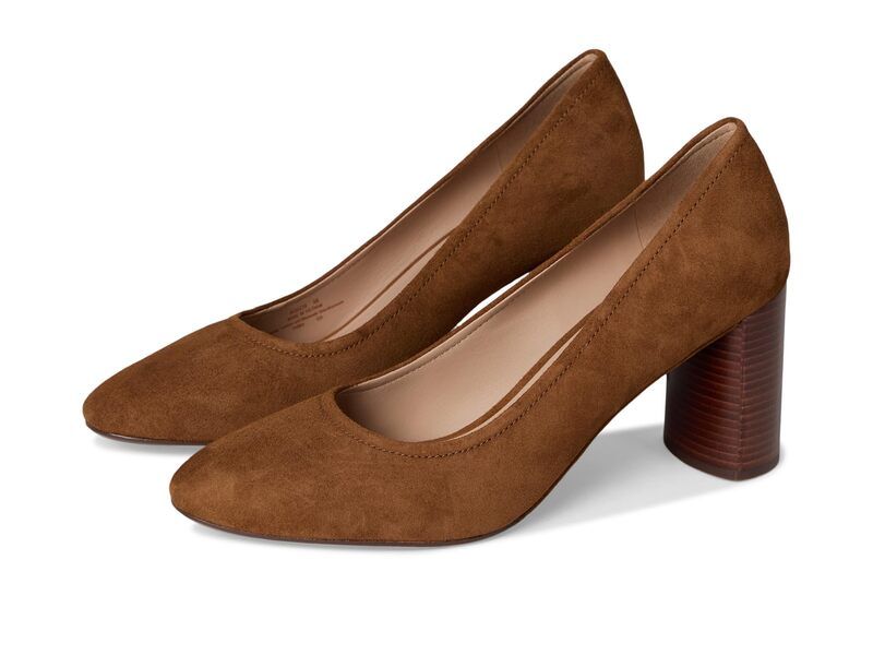 コールハーン レディース シューズ ヒール Cole Haanella Block Heel Pumps Tobacco Suede
