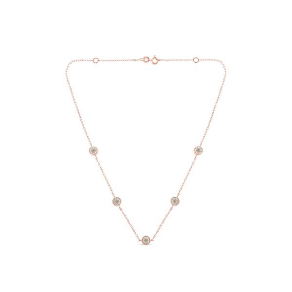 ハウスオブブリリアンス レディース アクセサリー ネックレス・チョーカー レース Haus of Brilliance Silver 12 Cttw Diamond Stationecklace Ro