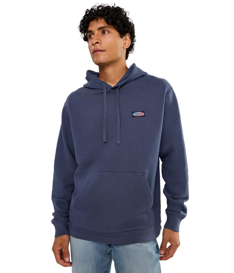 ヴァインヤードヴァインズ メンズ アウター パーカー・スウェット パイル Vineyard Vines Americana Surf Terry Hoodie Nautical Navy ネイビー