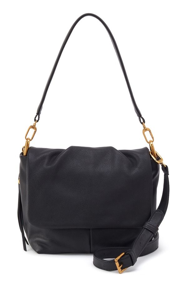 ホボ レディース バッグ レザー HOBO Harley Leather Shoulder Bag BLACK ブラック