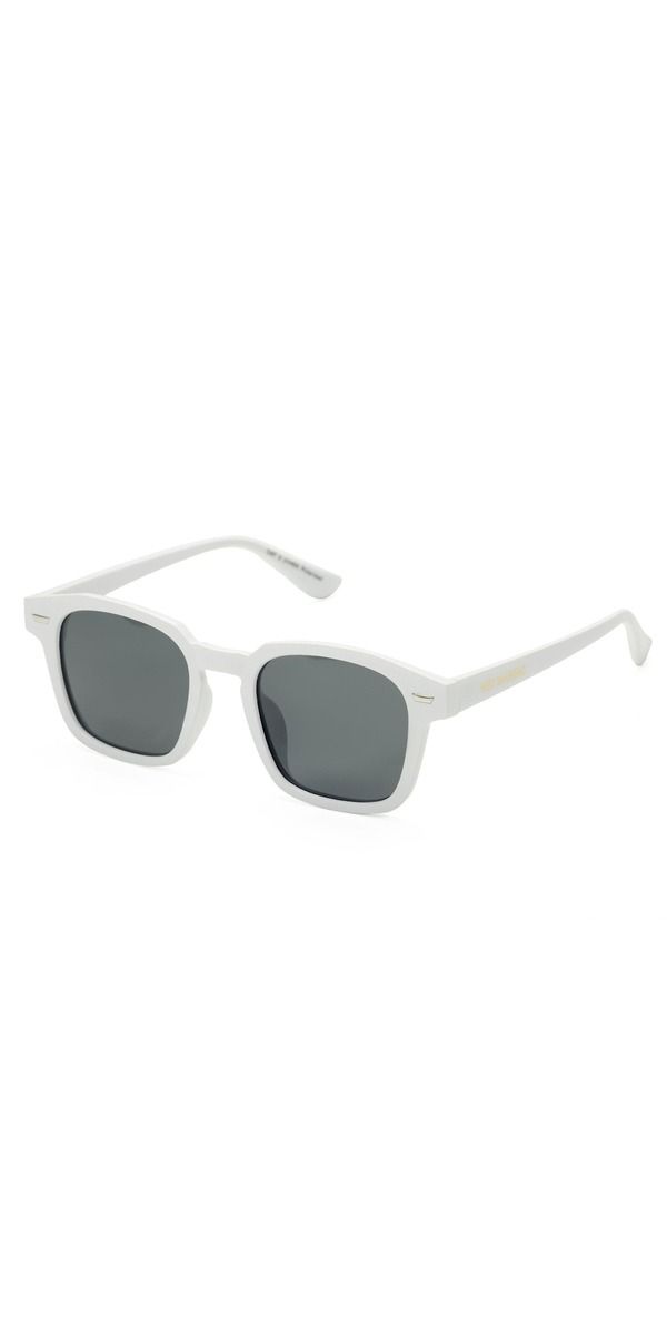 ミオマリオ メンズ アクセサリー サングラス・アイウェア ヴィンテージ Mio Marino Polarized Vintage Square Sunglassesno white ホワイト