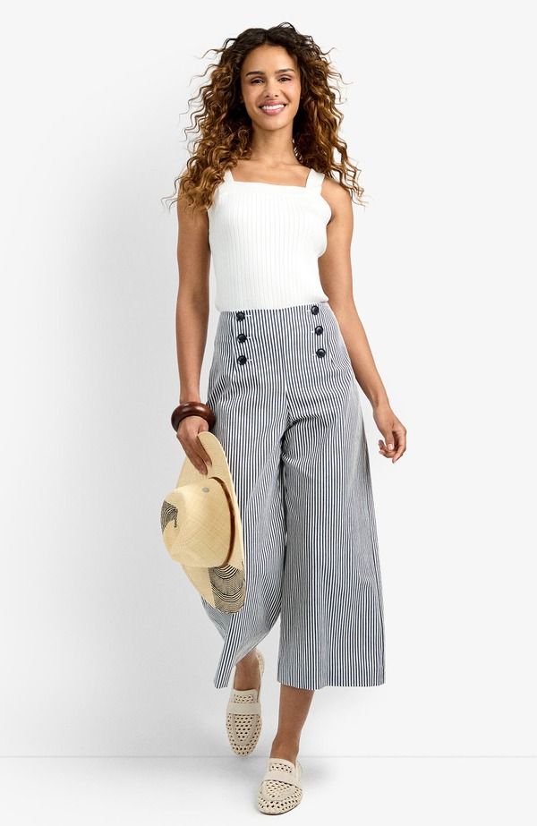 トリーナターク レディース ボトムス カジュアルパンツ Trina Turk Saltie Pant InkWhitewash 54,480円