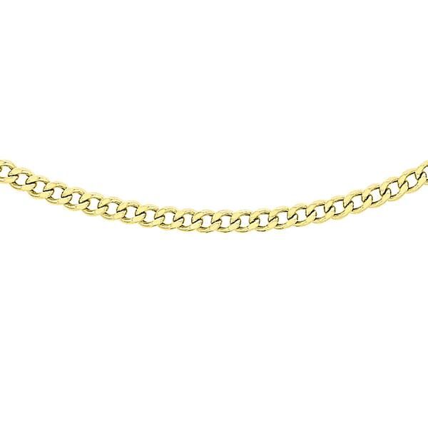 ビー ユー レディース アクセサリー ネックレス・チョーカー Be You 9ct Gold Flat Curb Chain Yellow Gold イエロー 55,440円