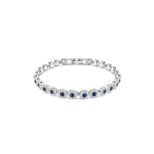 スワロフスキー レディース アクセサリー ブレスレット・バングル・アンクレット Swarovski Womens Una Tennis Bracelets Blue RHS ブルー