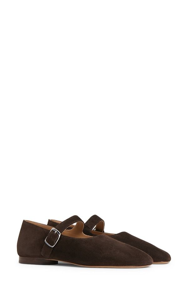 マンサーガブリエル レディース シューズ パンプス Mansur Gavriel Glove Mary Jane Flat Women ESPRESSO