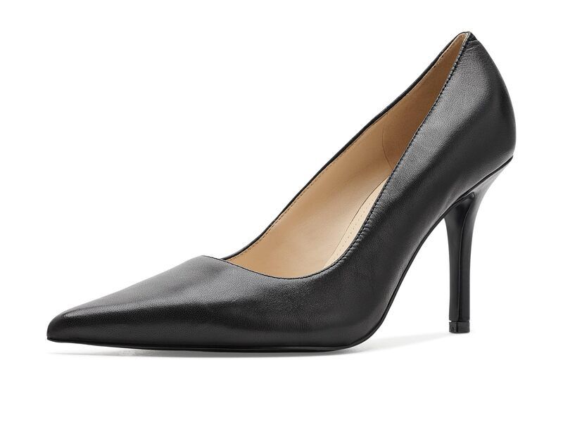 ナインウェスト レディース シューズ ヒール Nine West Gemmha Black Leather ブラック