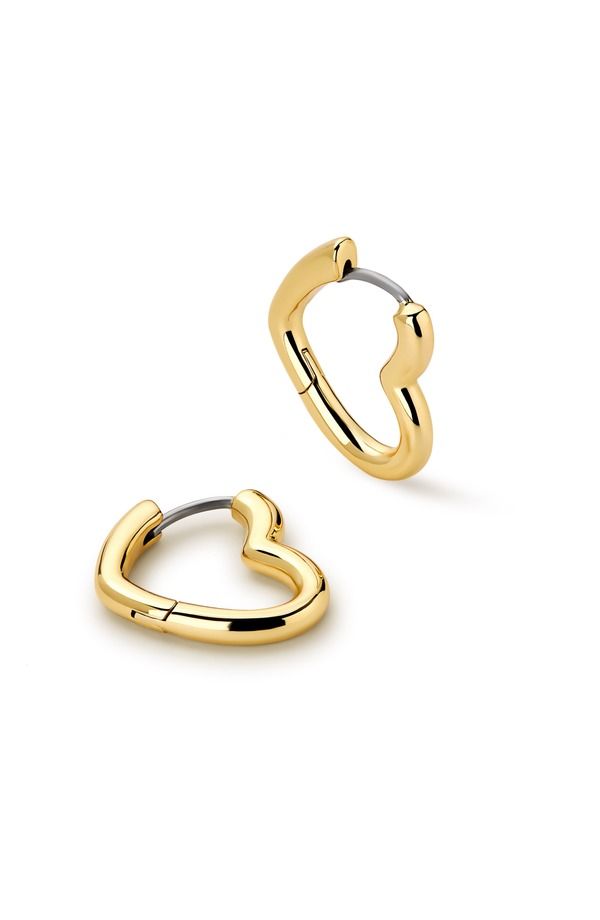 アナルイサ レディース アクセサリー ピアス・イヤリング Ana Luisa Heart Earrings Daryl Gold ゴールド