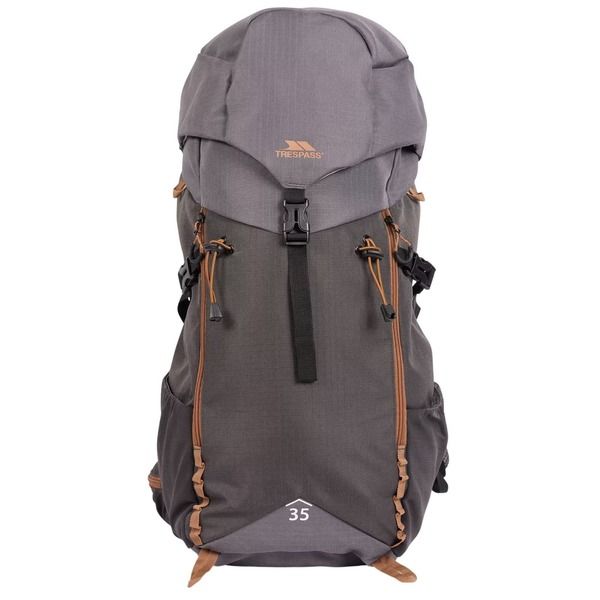 トレスパス レディース バッグ バックパック・リュックサック Trespass 92gal Hiking Backpack Dark Grey グレー