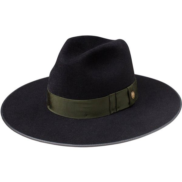 ステトソン レディース アクセサリー 帽子 Stetson TriCity Hat Black ブラック