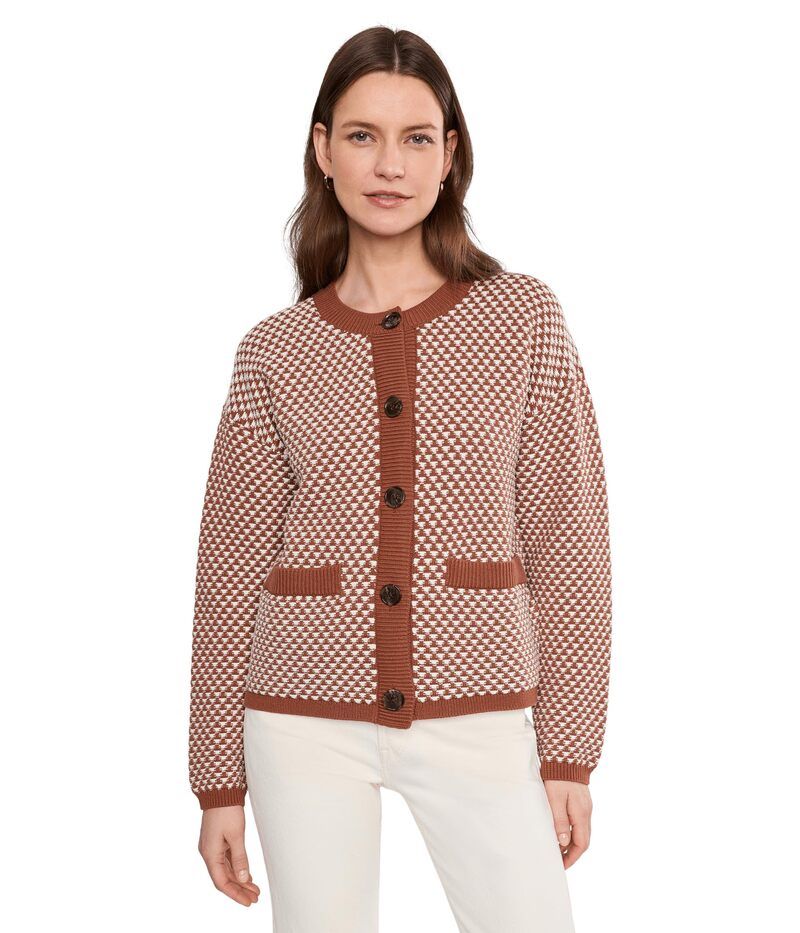 バーレイ レディース アウター ニット・セーター ジャケット Varley Elmwicknit Jacket Maple