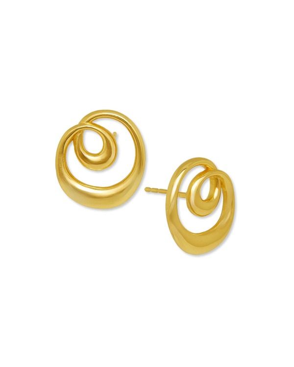 オットマンハンズ レディース アクセサリー ピアス・イヤリング Ottoman Hands Dalia Twistud Earrings Brass