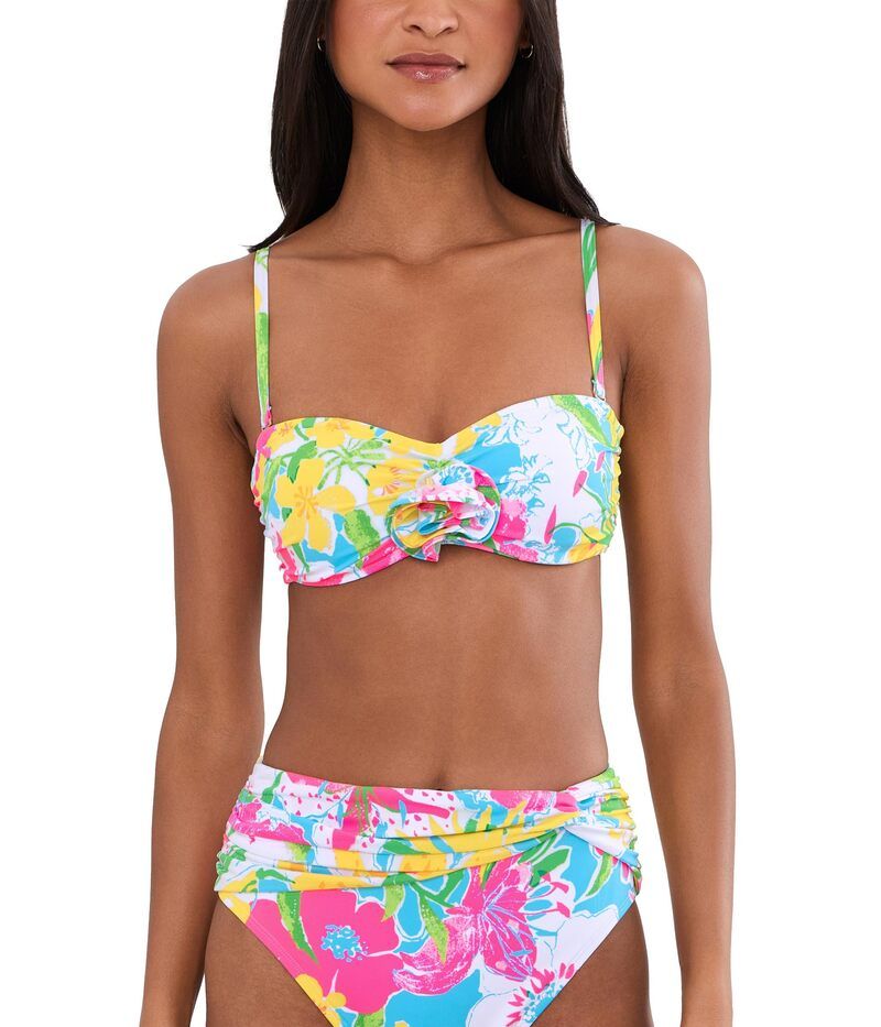 リリーピュリッツァー レディース 水着 トップのみ Lilly Pulitzer Harlan Bikini Top Multi Lovely Lilly マルチカラー 23,998円