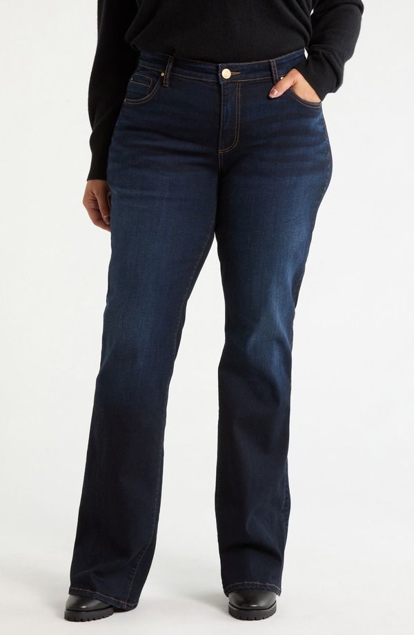 カットフロムザクロス レディース シューズ ブーツ・レインブーツカット ハイウエスト プラスサイズ ジーンズ KUT from the Kloth Natalie High Waist Bootcut 18,091円
