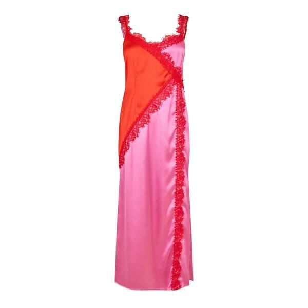 ネバーフリードレスド レディース トップス ワンピース マキシ Never Fully Dressed Womens Long Maxi Dress Red レッド