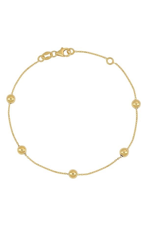 ボニー レヴィ レディース アクセサリー ブレスレット・バングル・アンクレット Bony Levy BLG 14K Gold Bead Station Bracelet Online Trunk Sh 59,880円