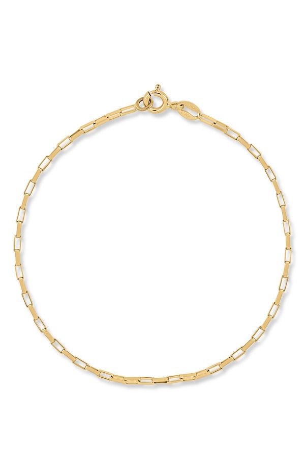 ボニー レヴィ レディース アクセサリー ブレスレット・バングル・アンクレット Bony Levy 14K Gold Rectangle Link Chain Bracelet Online Trun