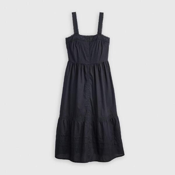 リーバイス レディース トップス ワンピース ミディ Levis Womens Cici Midi Pinafore Dress Caviar 15,194円