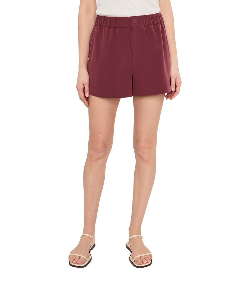 バーレイ レディース ボトムス ハーフパンツ・ショーツ ショートパンツ Varley Nila Mid Rise Shorts Port
