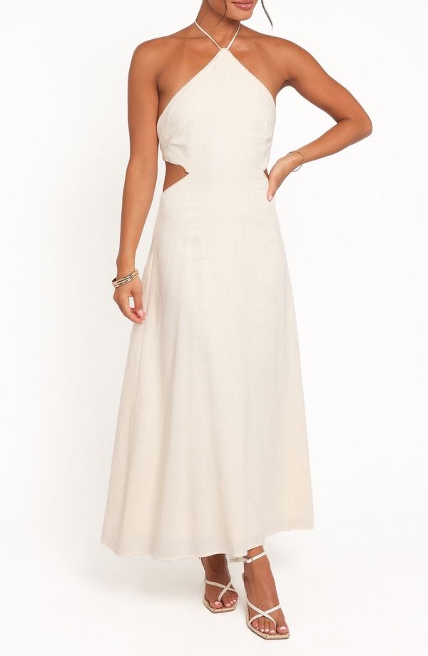 ペタルアンドパップ レディース トップス ワンピース ミディ ホルター Petal Pup Mirielle Halter Midi Dress YELLOW イエロー 18,346円