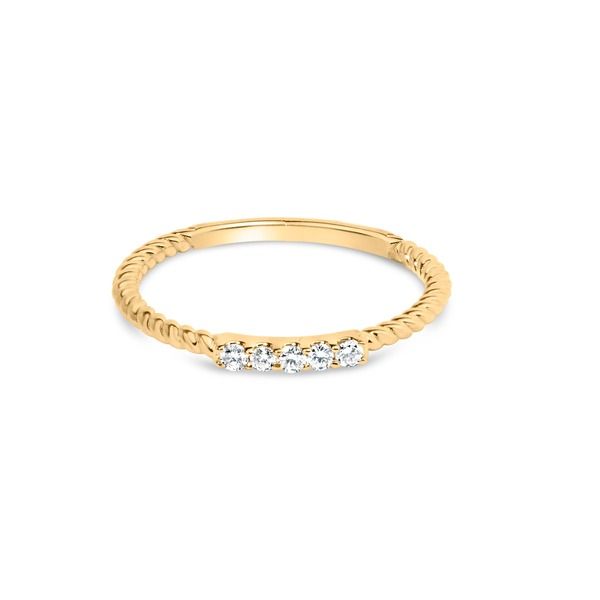 ハウスオブブリリアンス レディース アクセサリー 指輪 Haus of Brilliance 10K Yellow Gold 110 Cttw Diamond 5 Stone Braided Shan