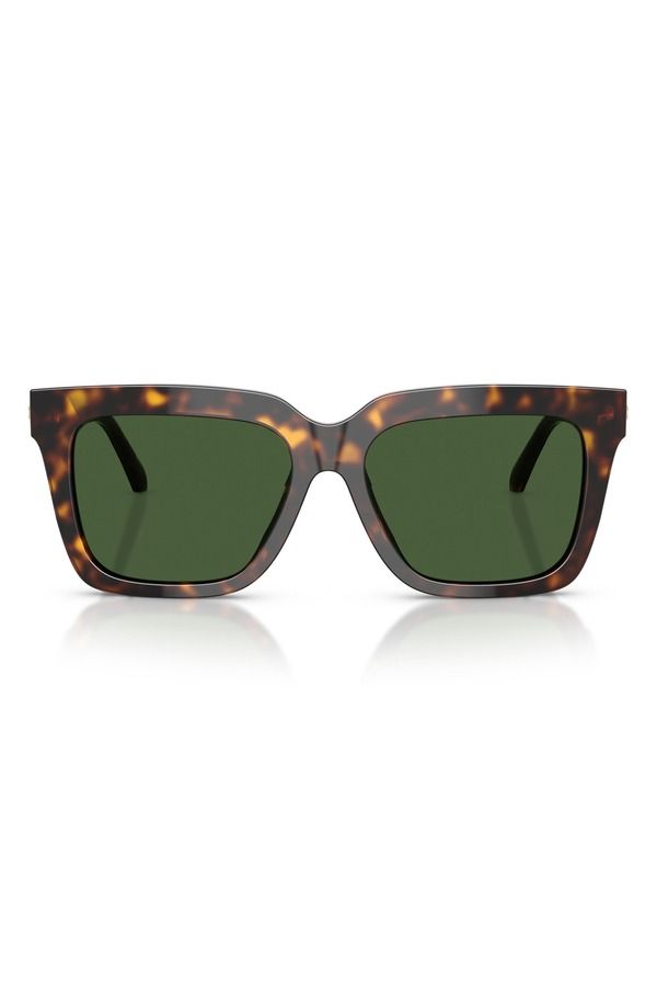 ヴェルサーチ レディース アクセサリー サングラス・アイウェア Versace 55mm Square Sunglasses HAVANA DARK GREY グレー