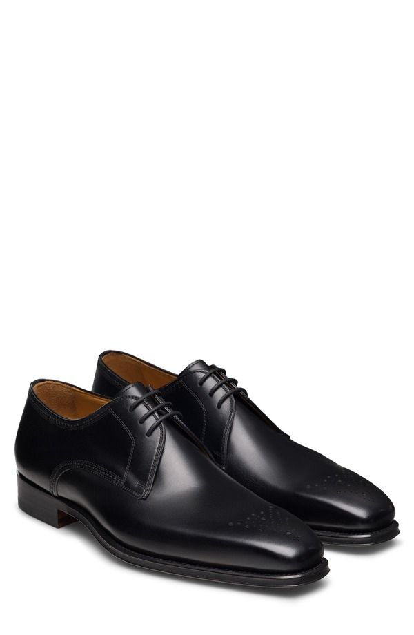 マグナーニ メンズ シューズ ダービー ブローグ Magnanni Caledon Brogue Derby Men BLACK ブラック