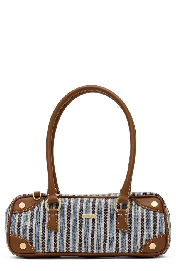 ハミット レディース バッグ HAMMITT Small Meredith Shoulder Bag CABANA BLUE BRUSHED GOLD ブルー