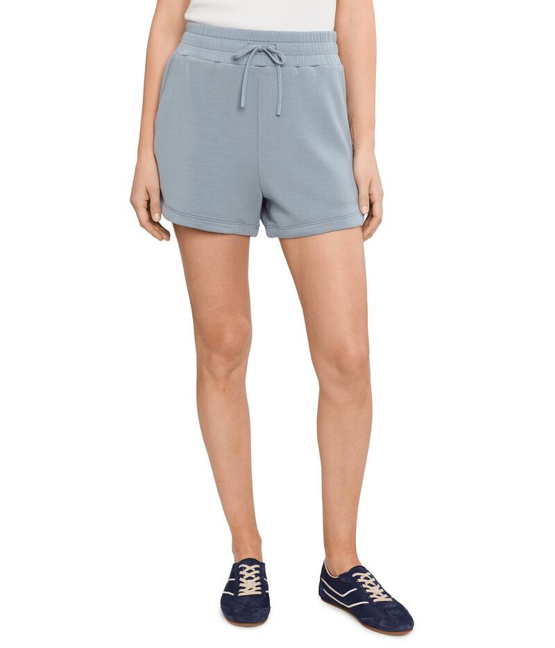 バーレイ レディース ボトムス ハーフパンツ・ショーツ ショートパンツ Varley 35 Coulter HighRise Shorts Wind Blue ブルー