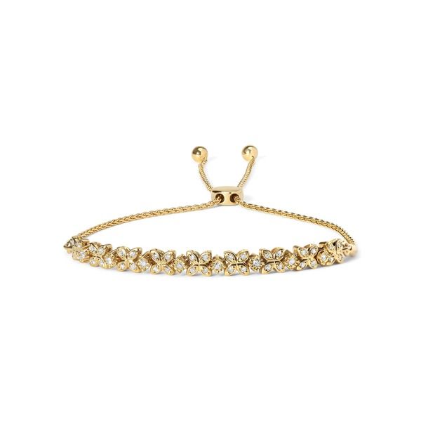 ハウスオブブリリアンス レディース アクセサリー ブレスレット・バングル・アンクレット Haus of Brilliance 18K Yellow Gold Plated Silver 14 Ctw