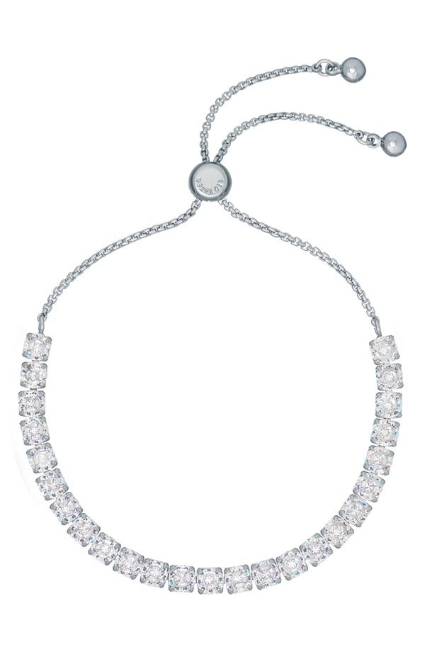 テッドベーカー レディース アクセサリー ブレスレット・バングル・アンクレット Ted Baker London Melrah Icon Crystal Slider Tennis Bracelet