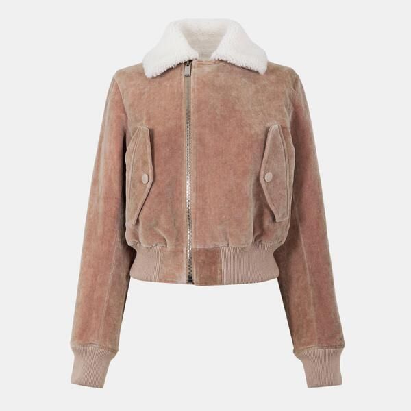 アレキサンダー・マックイーン レディース アウター ジャケット・ブルゾン パーカー Alexander McQueen Womens Alex Fur Hood Parka Blush Velvet