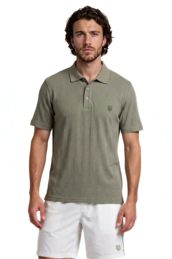 ケースイス メンズ トップス ポロシャツ KSwiss Drift Active Short Sleeve Seamless Polo Shadow