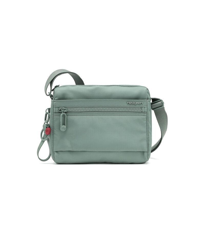 ヘドグレン レディース バッグ Hedgren Eye Crossbody Green Milieu グリーン