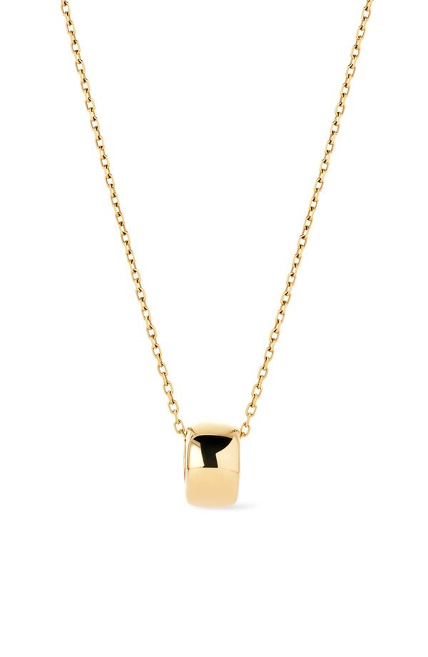 アナルイサ レディース アクセサリー ネックレス・チョーカー レース Ana Luisa Solid Yellow Gold Luna Charm Necklace Gold ゴールド