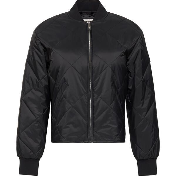 カルバンクライン レディース アウター ジャケット・ブルゾン キルティング Calvin Klein Jeans Womens Quilted Bomber Jacket Black ブラック