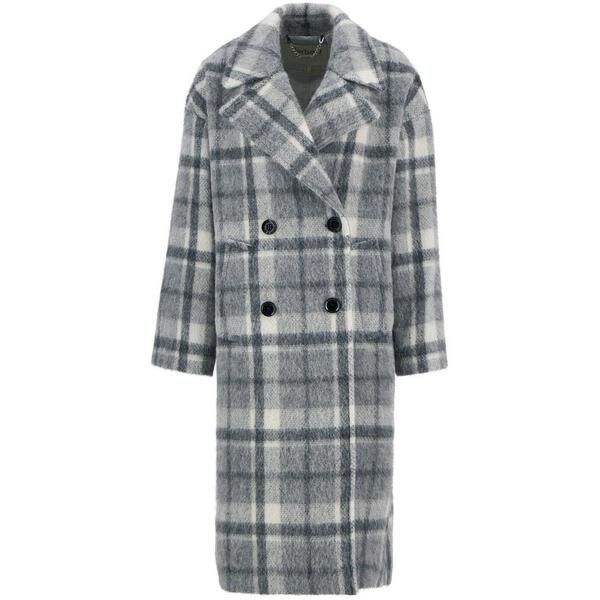 バブアー レディース アウター ジャケット・ブルゾン ウール コート Barbour Womens BLi Beattie Wool Overcoat GreyTartan グレー 62,040円