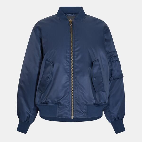 アニービン レディース アウター ジャケット・ブルゾン Anine Bing Womens Front Zip Bomber Jacket Midnight Blue ブルー 57,640円