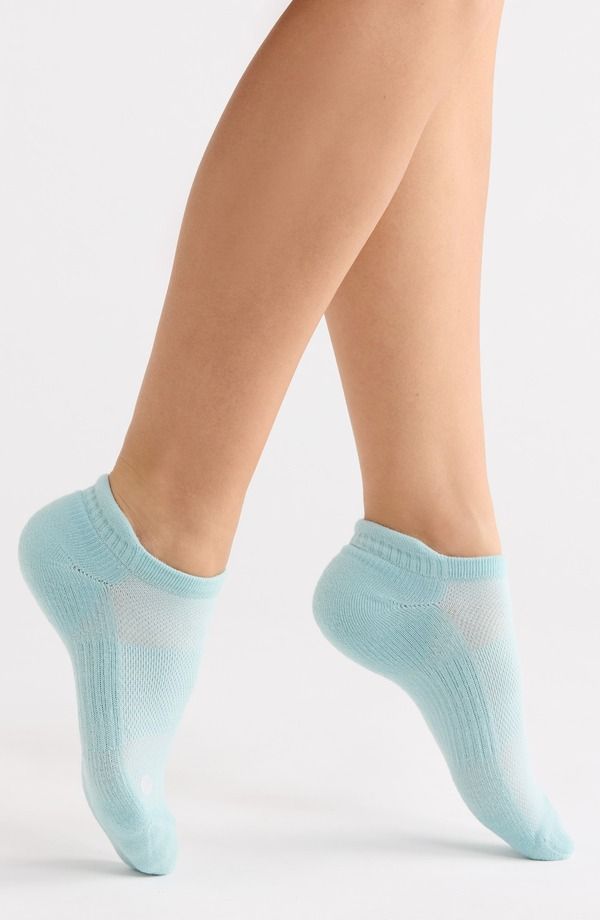ゼラ レディース アンダーウェア 靴下 アンクル Zella 3Pack Tab Ankle Socks BLUE RAINDROP ブルー