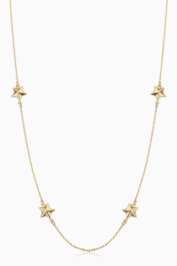 オラディナ レディース アクセサリー ネックレス・チョーカー レース Oradina 14K Yellow Gold Street Star Necklace Yellow Gold イエロー
