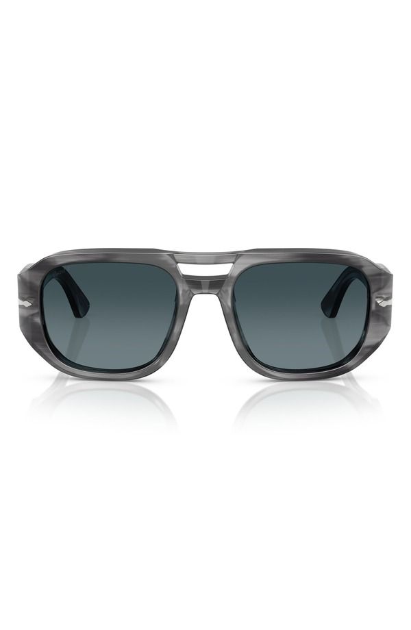 ペルソル レディース アクセサリー サングラス・アイウェア Persol Gender Inclusive Vincent 53mm Polarized Pilot SunglassesTRIPED