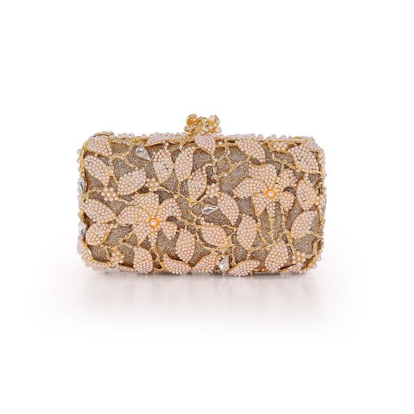 バッジェリーミシュカ レディース バッグ フラワー柄 フラワー BADGLEY MISCHKAdelaide Floral Vine Pearl and Crystal Beaded Minaudie