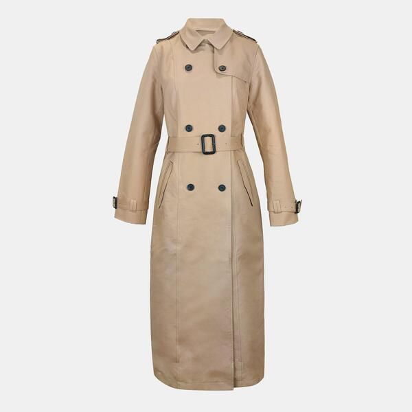 ジャック ウィルス レディース アウター ジャケット・ブルゾン コットン マキシ Jack Wills Womens JW Maxi Trench Wateresistant Cotton Long