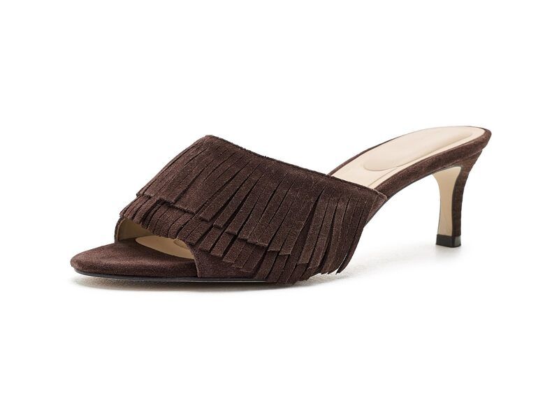 ペレモーダ レディース シューズ ヒール サンダル Pelle Moda Venna Slide Sandals Espresso
