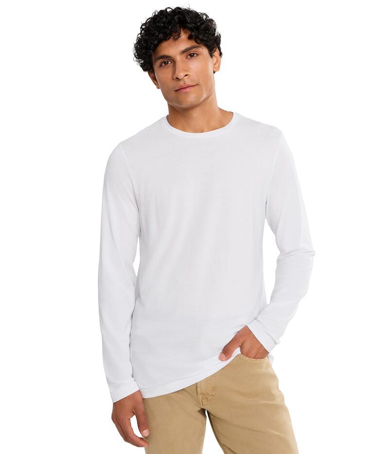 トラビスマヒュー メンズ トップス シャツ Travismathew Cloud Crew Long Sleeve White ホワイト 17,736円