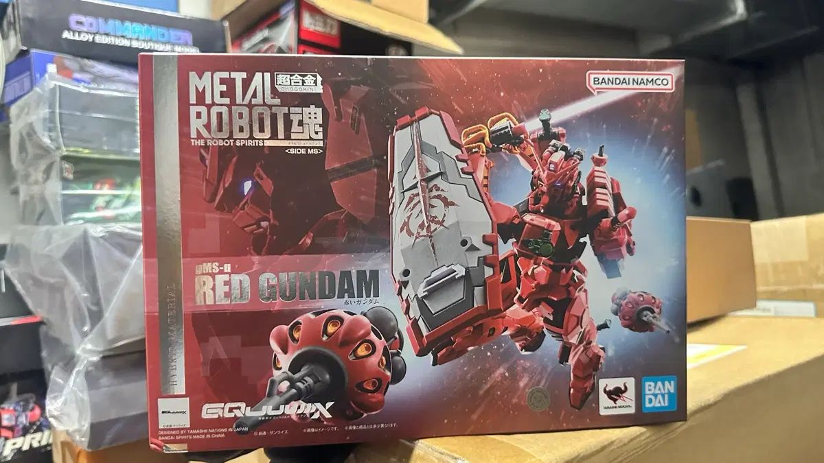 バンダイ メタルロボホン ガンダム イグニッション 붉은건담 出品