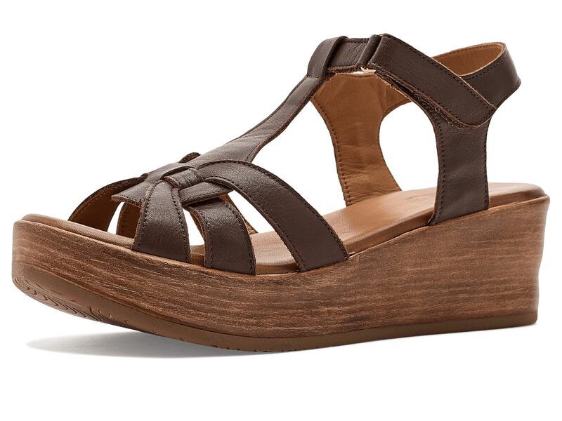 ミズムーズ レディース シューズ ヒール サンダル Miz Mooz Wilder Wedge Sandals Brown ブラウン